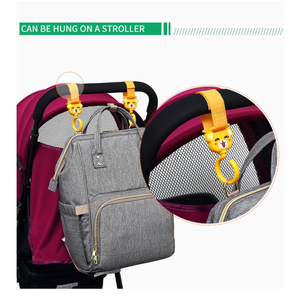 Oxford Fabric Tactical Diaper Bag Backpack With Changing Pad