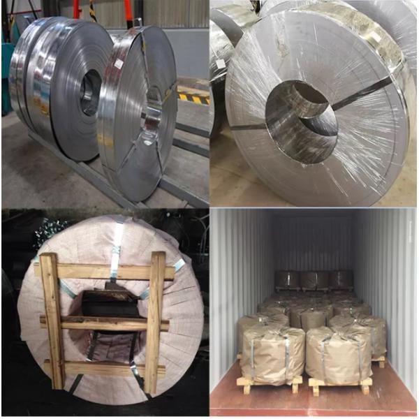 Hot Dip Galvanized Steel Strip ISO9001 AISI 0.12mm-0.2mm Q195 Q235