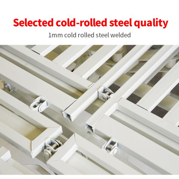 Multifunctional Hospital Patient Beds 200*90*45cm Manual Adjustable Medical Bed ODM hospital bed with rails