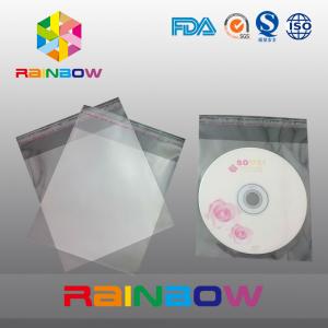 Cheap OPP cellophane bags for CD card / gift packaging , self adhesive seal wholesale
