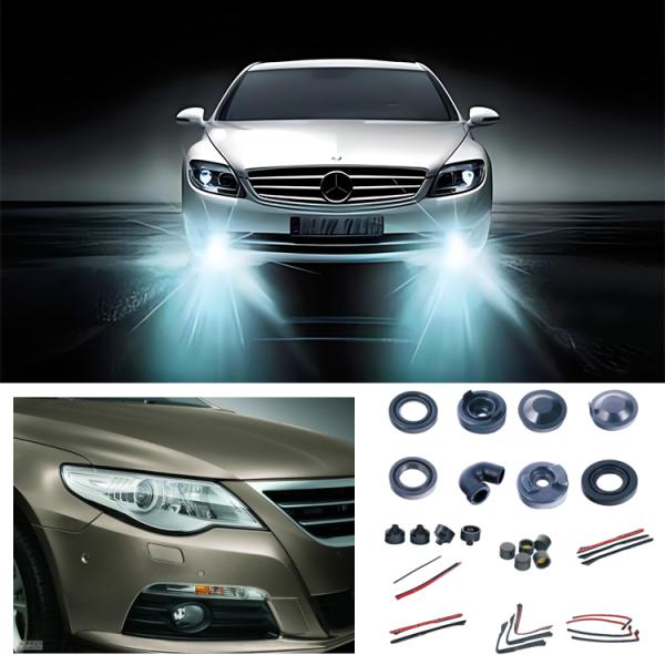 Rubber Accessories Automotive Lamps Rubber Parts Black Epdm Car Headlight Rubber Cover