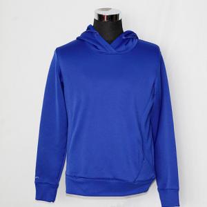 China Warm Thick Hooded Sweatshirt Jacket Royalblue Sweatshirt Wind Breaker Jacket on sale