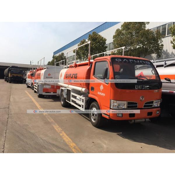 Dongfeng 5m3 5000litres Fuel Delivery Truck Refilling Tanker with Oil Dispenser