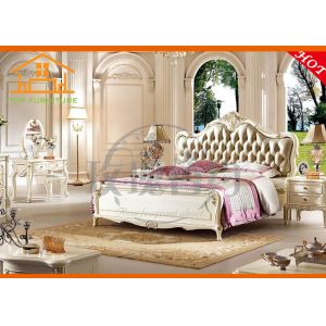 Cheap American style Wood home furniture fancy bedroom furniture set wholesale