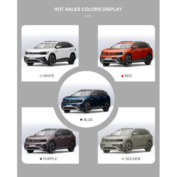 Volkswagen ID 6 Crozz VW Electric Car 601km Long Range Automobile