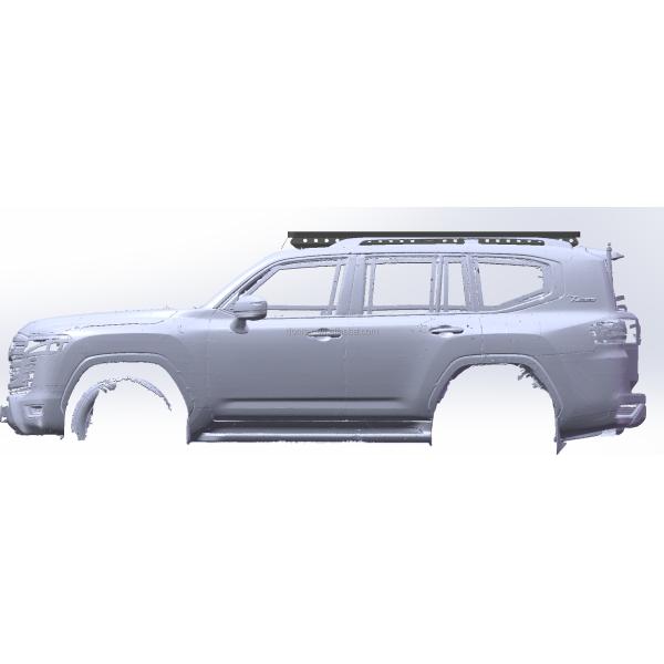 4x4 Vehicle Exterior Accessories Aluminum Roof Rack with High- and Powder Coating Surface