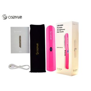 China Wireless Charging Mini Home Hair Straightener , Usb Hair Straightener on sale