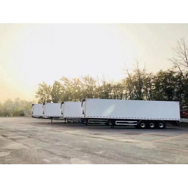12250X2500X2440 Refrigerated Truck Box / Refrigerated Truck Bodies Low Temperature