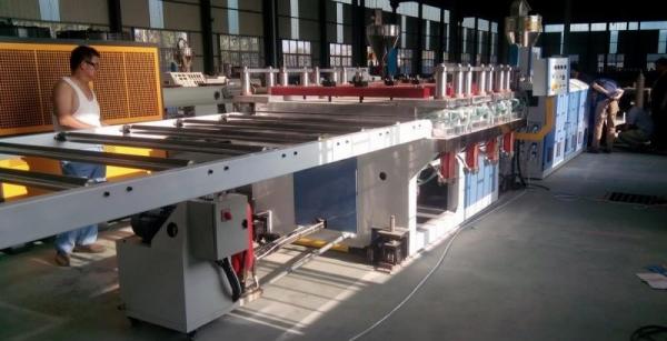 Quality Double Screw PVC Foam Board Extrusion Line 600kg/H High Output Capacity for sale