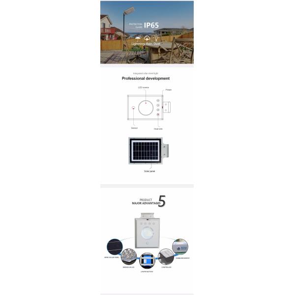 Super bright night road lighting factory price direct sales energy-saving LED solar street light