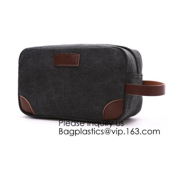 Customized luxury canvas Korean makeup pouch travel cosmetic bag,Promotional Eco friendly Cotton Canvas Zipper Makeup Co