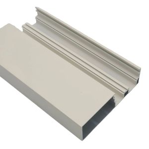 China Soundproof Aluminium Sliding Door Profiles Powder Coated Aluminum Channel on sale