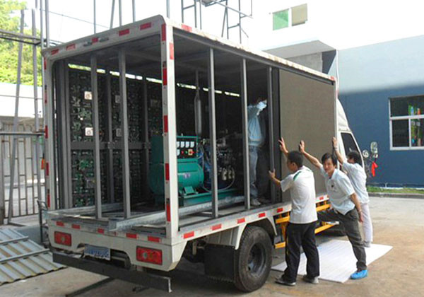 outdoor P8 SMD Full Color truck mounted led display advertising,led mobile digital advertising sign trailer