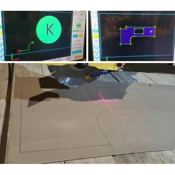 5 Axis Bridge Saw Machine