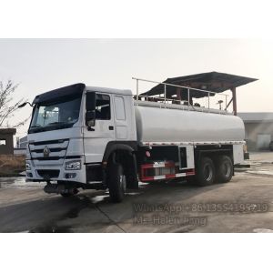 China Sinotruk HOWO 6X4 336HP 371HP 20000L Oil Tanker Truck on sale