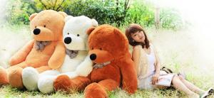 China Popular and cute large plush toy teddy bear for 160cm on sale