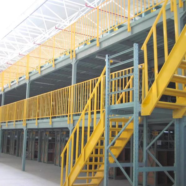 Steel Platform Mezzanine Heavy Duty Mezzanine Floor Rack Attic Storage Racks