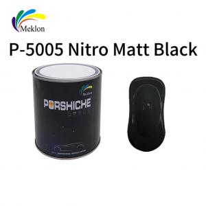 China Nitro Matte Black Car Paint Basecoat Durable Non Reflective 1L on sale