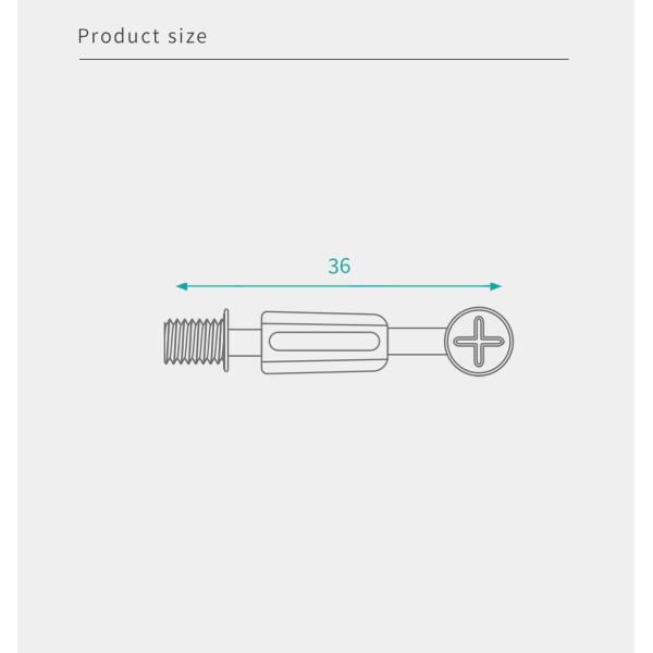 Minifix Spreading Bolts