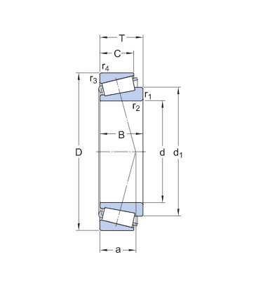 High Quality Tapered Ball Bearing 65x120x41mm Automotive 33213 Bearing