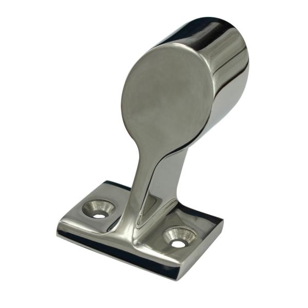 60 degree 316 Stainless Steel Boat Handrail Fitting / Metal Stanchion