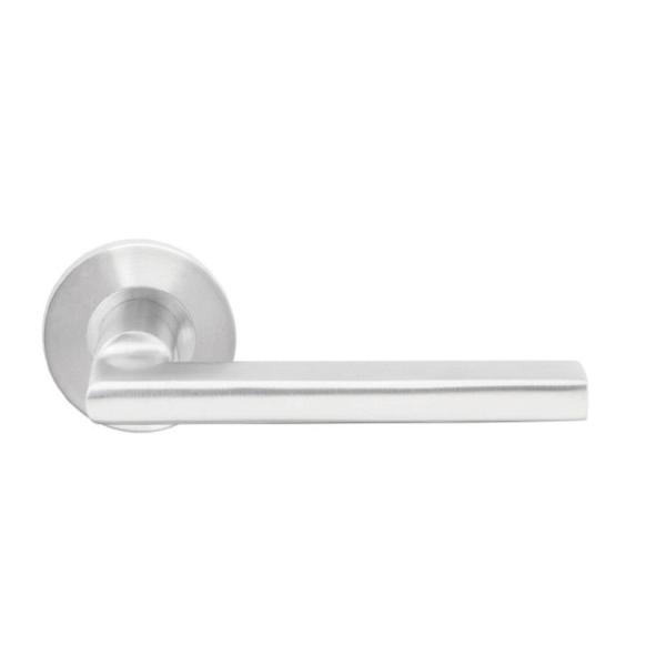 brushed stainless steel door handle,AISI304/316 materials