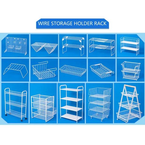 Metal Mesh Wire Grid Panel Clothes Hanger With Wheels Grid Garment Organizer Stand