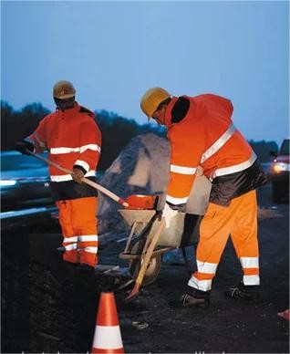 100% Cotton Safety Reflective Tape Flame Retardant High Washability