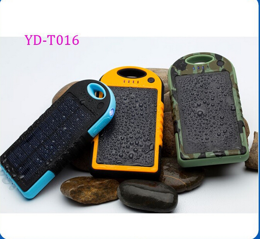 Portable Solar Panel Charger Waterproof 5000mAh 12000mah OEM/ODM