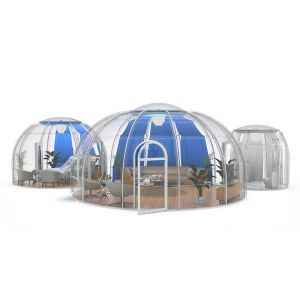 Cheap Snow Resistant Glamping Bubble Tent Diameter 6m Transparent Bubble Tent wholesale
