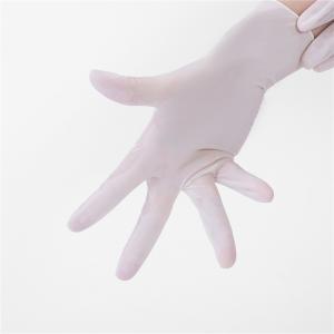 Cheap Disposable Sterilized Rubber Surgical Gloves , Safety Latex Examination Gloves wholesale