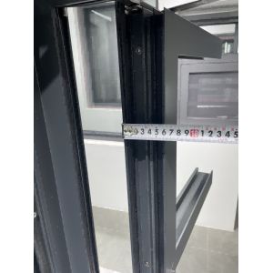 Easy Clean Aluminum Casement Windows Soundproof 90/180 Open Degree