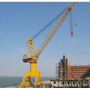 3.2m~6.0m span Portal Grab Crane Shipyard Port Cranes For Bulk Commodities