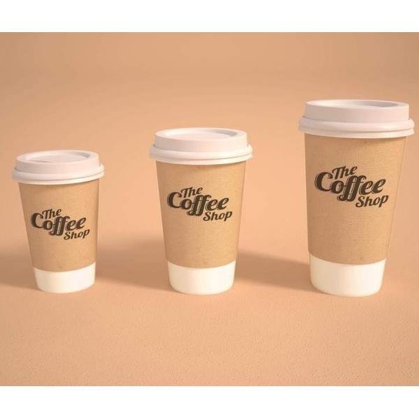 Eco-Friendly And De-Plasticizing Salad Kraft Paper Single Wall Cup