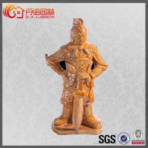 Cheap Vivid Antique Chinese Roof Ornaments Glazed Buddhism Ceramic Chinese Figurine wholesale