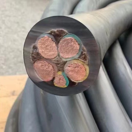 450V/750V Flexible Rubber Cable Oil Resistance Good Flexibility