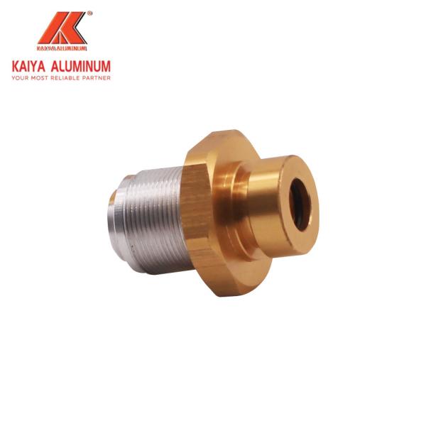 High Hardness Brass Aluminium Profile CNC Deep Processing For Pipe Connections
