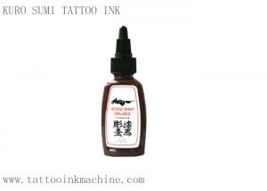 China Brown Color Eternal Tattoo Ink Kuro Sumi 1OZ For Permanent Makeup Body Tattooing on sale