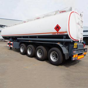 Cheap Steel 45000 Liters 4 Axle Monoblock Petroleum Tank Trailers wholesale