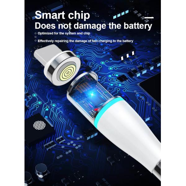 Fast 5A USB2.0 Magnetic Charging Cable For IPhone Micro Type C