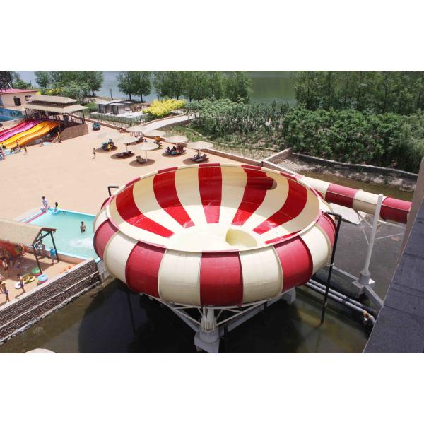 Funny Indoor Water Parks Theme Park Equipment Platform 13.5m , Galvanized Steel Steel Support