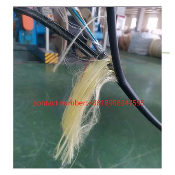 Fibra Optica 24 48 96 Hilos ADSS Span200m 48 96 144 Core Single/Double Jacket ADSS ASU Fiber Optic Cable