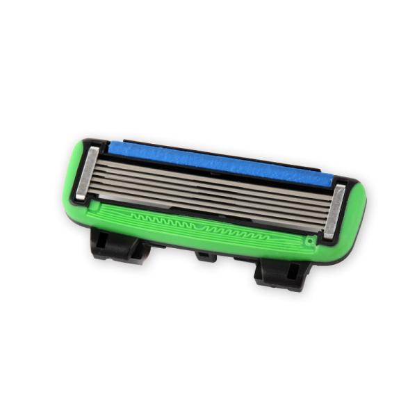 2PCS razor blades Men Manual Shaving Razor blades with 6 Blades High quality blades sharpener blades safety shaver blade