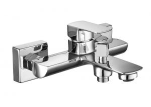 Cheap Chrome Wall Mounted Bath Shower Mixer Adjustable Temperature T8031 wholesale