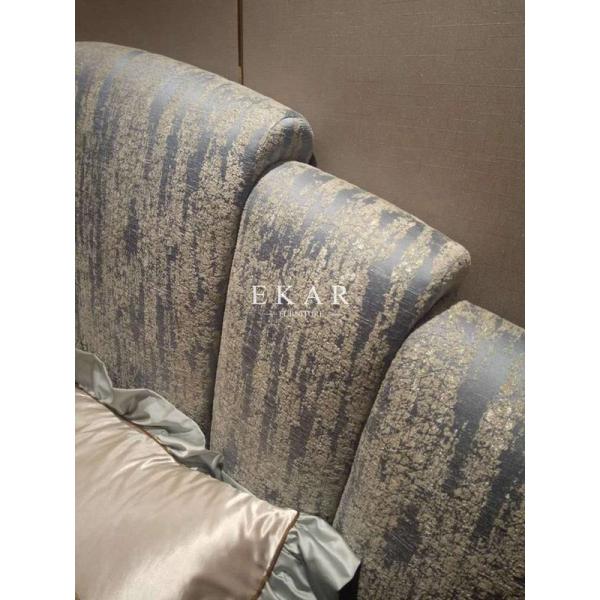 Headboard Classic Bedroom Furniture Wooden Bed Design