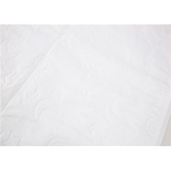 Non Woven Baby Diaper Changing Mat , White Non Toxic Diaper Changing Cushion