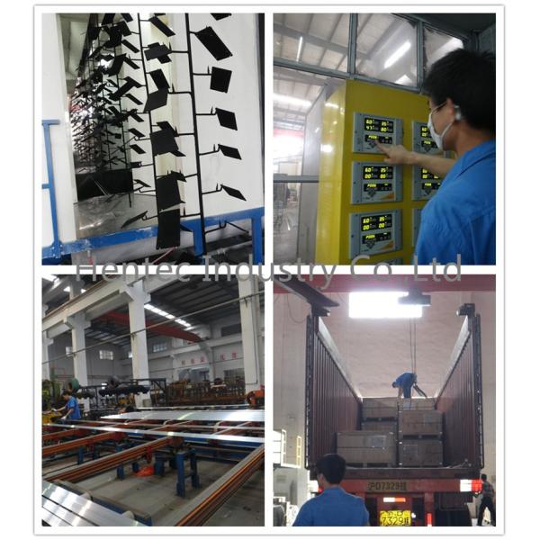 Powder Painted Aluminium Glass Sliding Doors / Aluminum Window Frame Extrusions