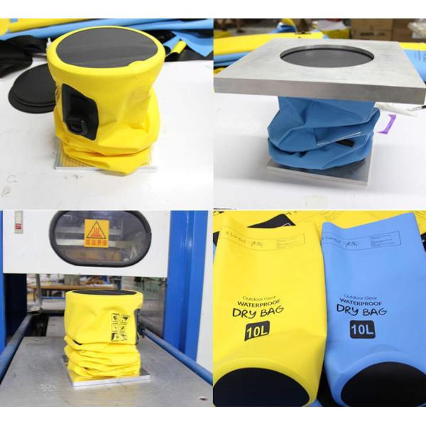 10l PVC Beach Bag For Camping Water Resistant Customized Logo Various Color