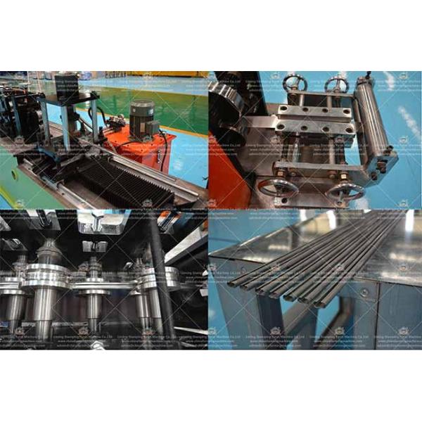 Interior Decoration PPGI 0.8mm Curtain Rail Roll Forming Equipment