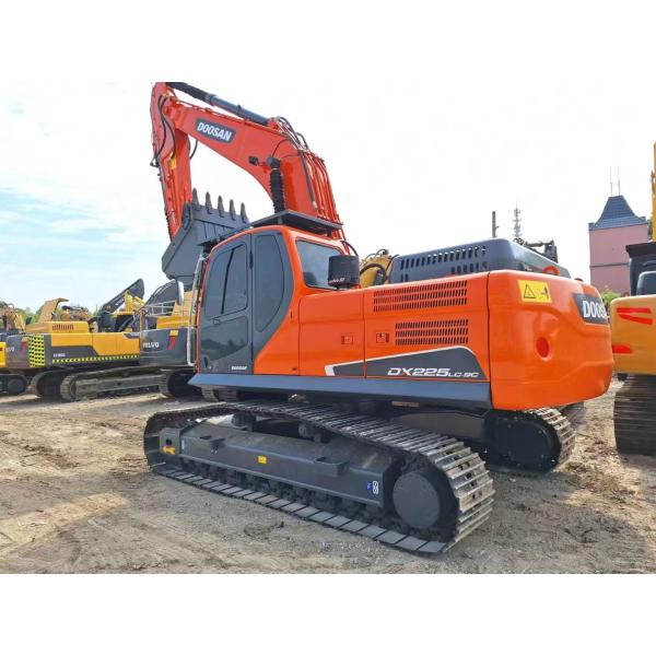 Doosan DX225LC-9C Excavator Air Conditioning and Heaters for All-Weather Operation